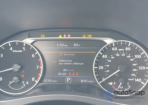 2024 Nissan Altima Sr Intelligent Awd z USA, uszkodzony, nr VIN 1N4BL4CWXRN312761